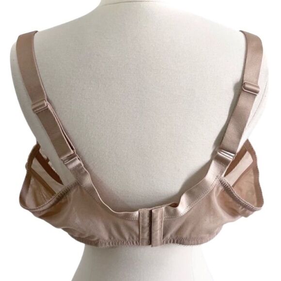 Wacoal- Retro Chic Bra 855186 in Gold Lace, Plus Size 46DDD - Picture 5 of 7